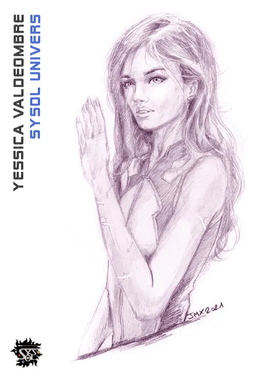 Portrait de Yessica Valdéombre