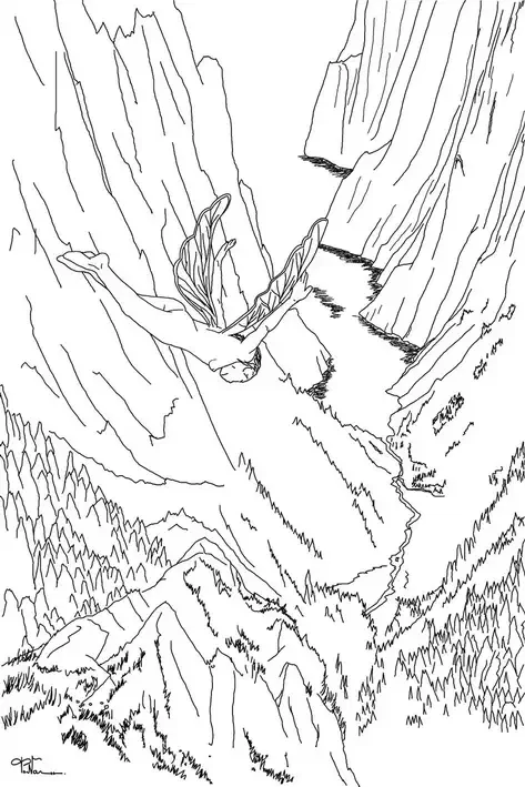 Illustration intérieure « L'ange d'Ikara »