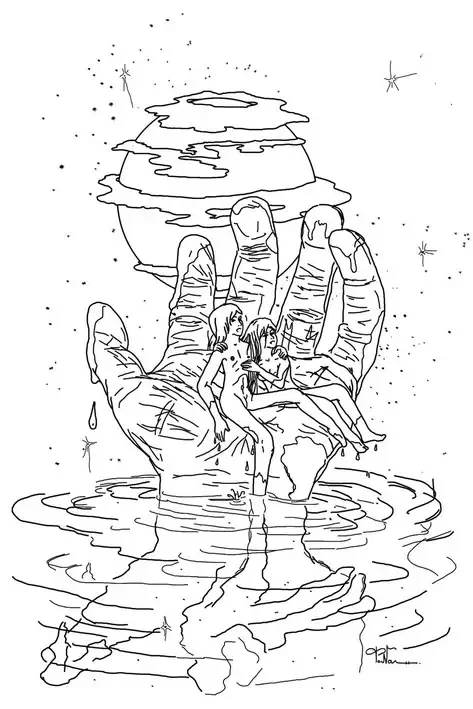 Illustration intérieure « La litanie des cages »