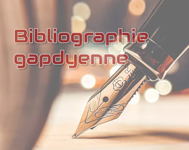 Bibliographie de JC Gapdy
