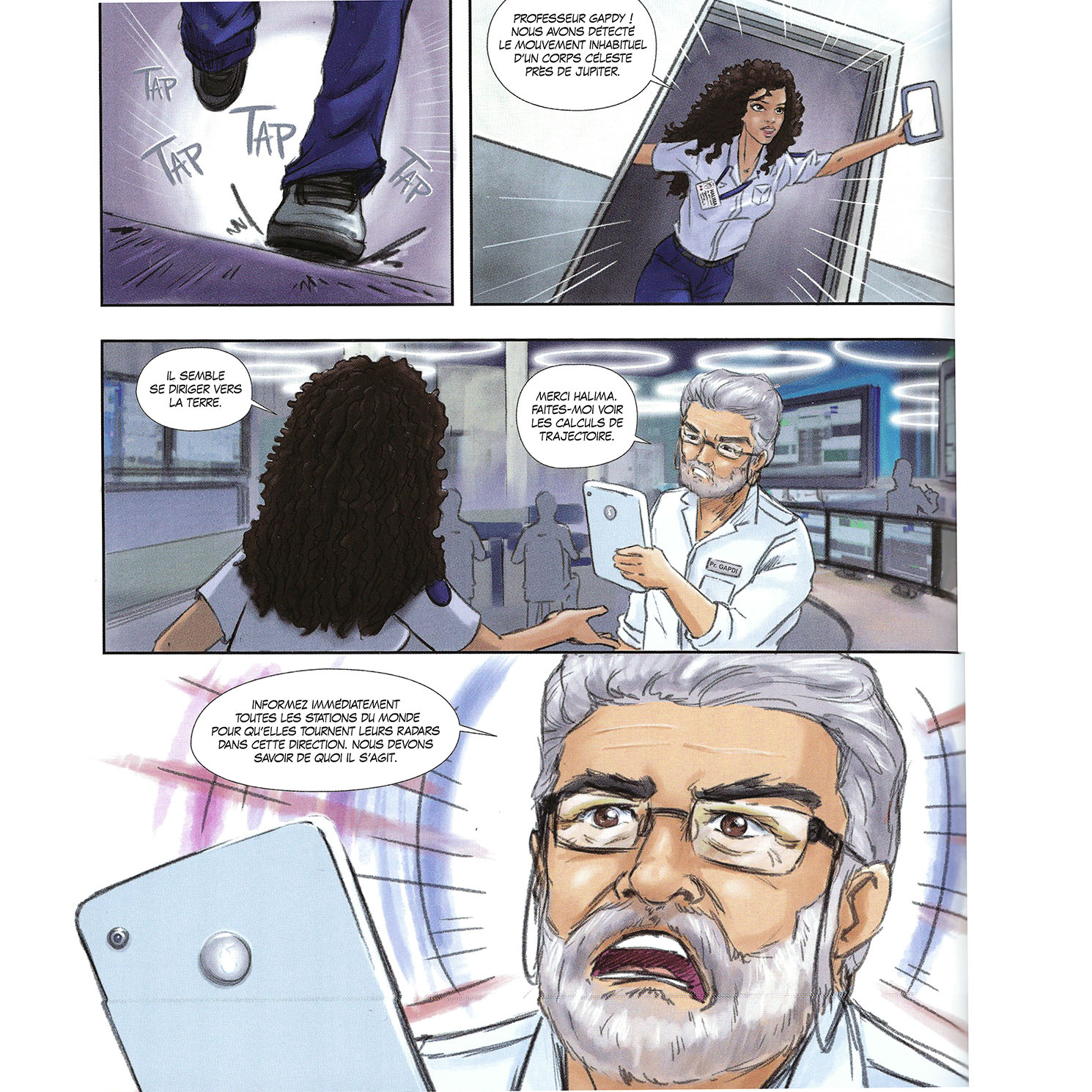 Le professeur Gapdy
