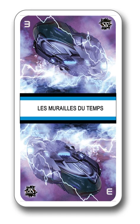 Carte tarot « Les Murailles du Temps »