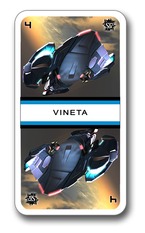 Carte tarot « Vineta »