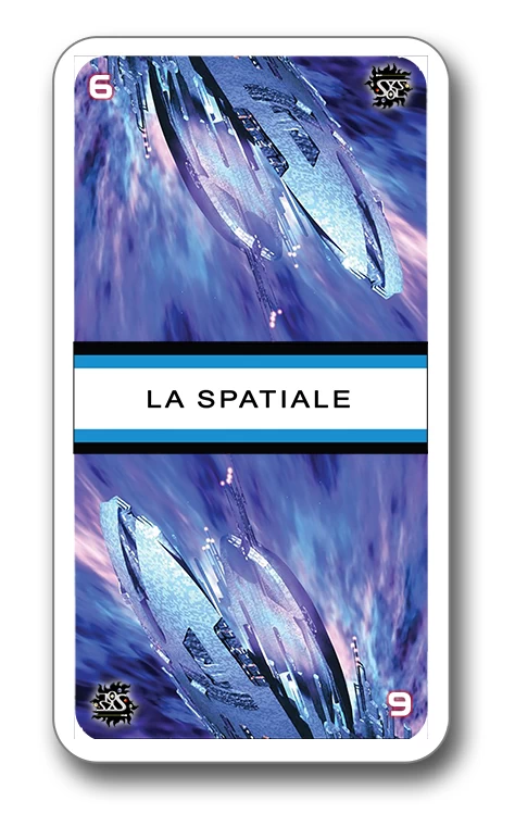 Carte tarot « La Spatiale »