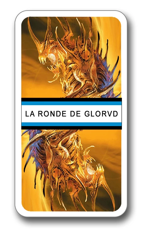 Carte tarot « La Ronde de Glorvd »