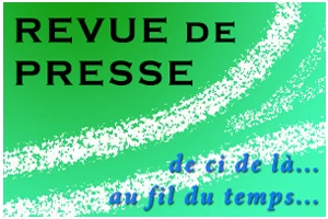 Revue de presse de ci de là