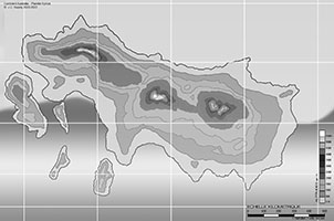 Courbes de niveau Australia