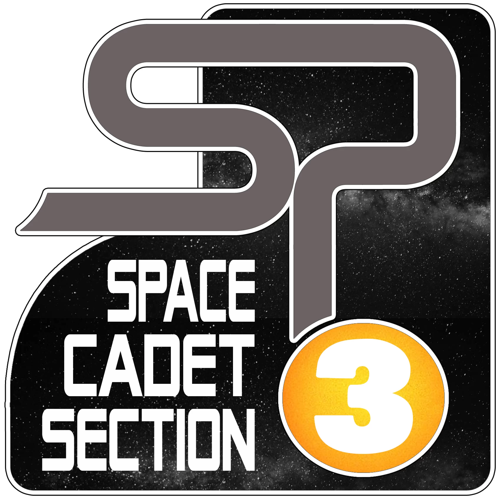 Écusson d'épaules des cadets de la Spatiale